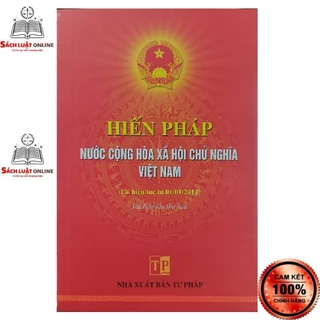 Sách - Hiến pháp (NXB Tư Pháp)