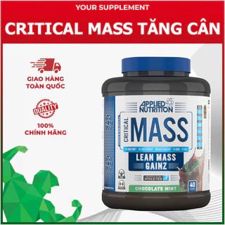 Sữa Tăng Cân, bổ sung dinh dưỡng, tăng cân tăng cơ nạc Critical Mass Professional (2.4kg)