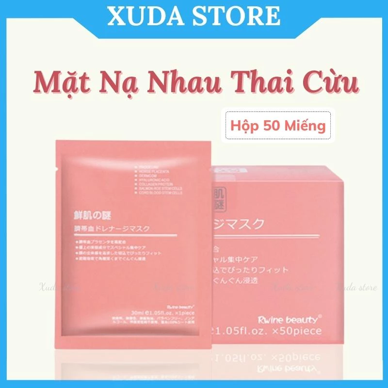 Mặt nạ nhau thai tế bào gốc Rwine Beauty Nhật Bản