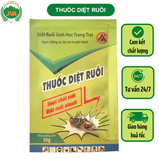 Thuốc Diệt Ruồi Sinh Học Diêt Ruồi Nhanh gói 10g JVA15 VietNhat