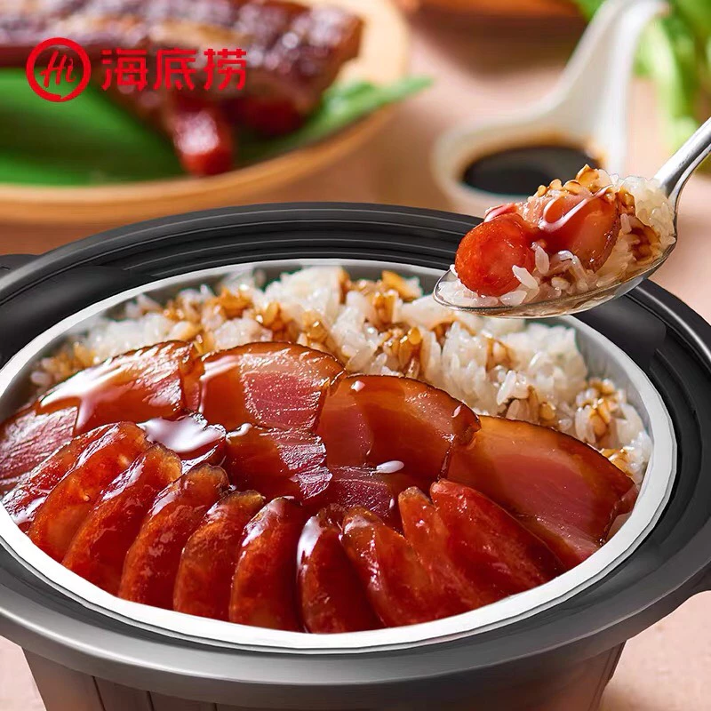 Cơm tự sôi Haidilao vị lạp xưởng