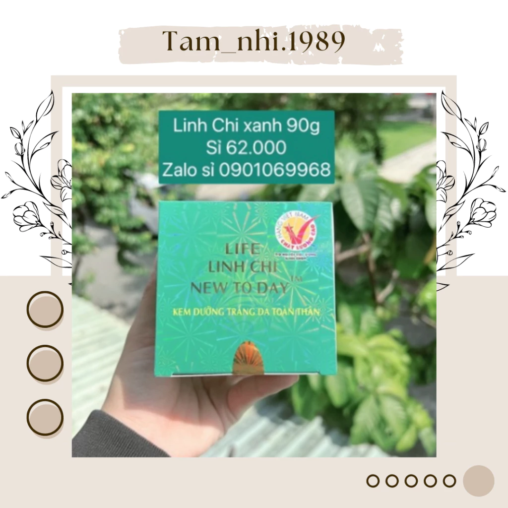 Kem Linh Chi Ốc Sên 90g ⚡ CHÍNH HÃNG ⚡ Kem Linh Chi Ốc Sên công thức mới không nhờn rít, thẩm thấu nhanh