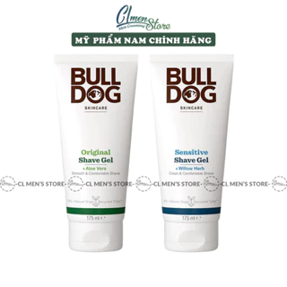 Gel cạo râu Bulldog Skincare Shave Gel – 175ml | Original Shave Gel - Sensitive Shave Gel