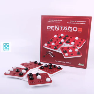 Trò chơi cờ xoay Pentago, boardgame chiến thuật đối kháng 2 người hấp dẫn