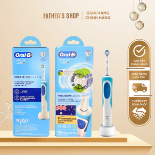 Bàn chải điện Oral B Braun: precision - đánh tan mảng bám sạch và nhanh