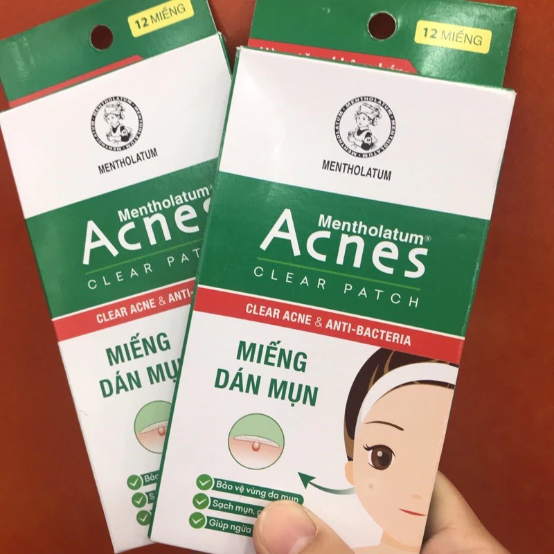 Miếng dán mụn Acnes ( hàng dùng thử 12 miếng )-HCM