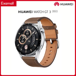 Đồng Hồ Thông Minh HUAWEI WATCH GT 3 46mm | Theo Dõi Spo2 | Huấn Luyện Viên Chạy Bộ AI - Hàng Chính Hãng