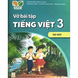 Sách- Vở bài tập Tiếng việt 3- Kết nối tri thức với cuộc sống (Bán kèm 1 thước) - (shop đi đơn trên 50K)