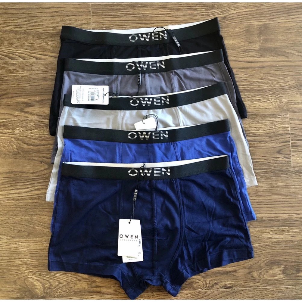 Quần Sịp Nam OWEN ❤️FREESHIP❤️ Sịp Đùi Boxer kháng khuẩn cao cấp, Chính hãng full tem mác