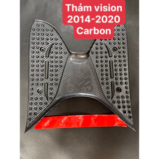 Thảm Để Chân Xe Vision 2014- 2020 Nhựa Carbon Xịn Gắn Zin Hàng Hangz Artistar