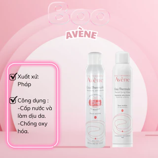 Xịt Khoáng Avene Thermal Spring Water Cấp Ẩm Hỗ Trợ Làm Dịu Da  - 300ml