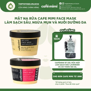 Mặt nạ rửa Cafe Mimi Face Mask làm sạch sâu, ngừa mụn và nuôi dưỡng da