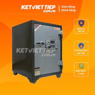 Két Sắt Điện Tử Việt Tiệp KV504-DT Chống cháy có báo động