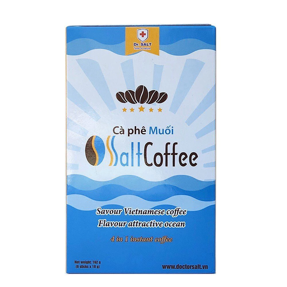 Cà phê muối - SaltCoffee hộp 9 gói