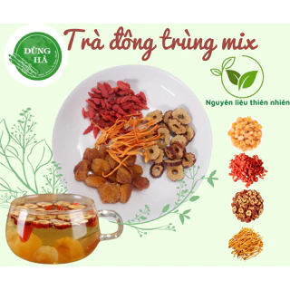 Trà Đông Trùng mix chất lượng [Tặng ngay bình thủy tinh khi mua từ 30 gói]