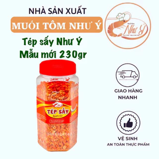 Tép sấy hũ 230gr thương hiệu Muối Tôm Như Ý