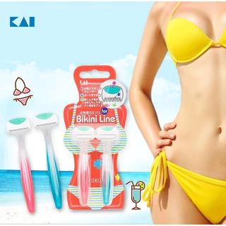 [CHÍNH HÃNG] Bộ 2 chiếc dao cạo vùng kín Bikini - Hàng nội địa Nhật Bản | Made in Japan