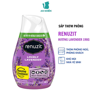 Sáp thơm phòng khử mùi nhà vệ sinh Renuzit hương lavender 198g