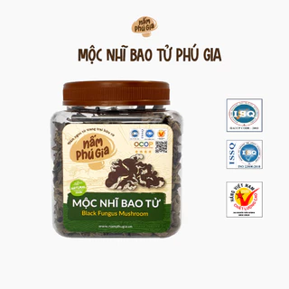 Mộc Nhĩ Bao Tử Khô Cao Cấp Hộp 300g - Nấm Phú Gia