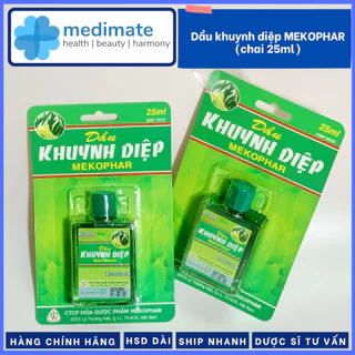 Dầu khuynh diệp MEKOPHAR (chai 25ml)