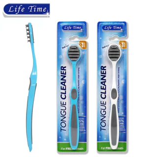 Bàn chải Chà lưỡi Tongue Cleaner lớp phủ Silicon không gây đau