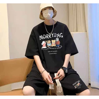 Đồ bộ nam hoa văn -Bộ mặc nhà Unisex bigsize dành cho nam nữ thể thao tập gym phong cách đường phố siêu ngầu mẫu mới CHP