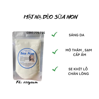 100gram mặt nạ dẻo sữa non