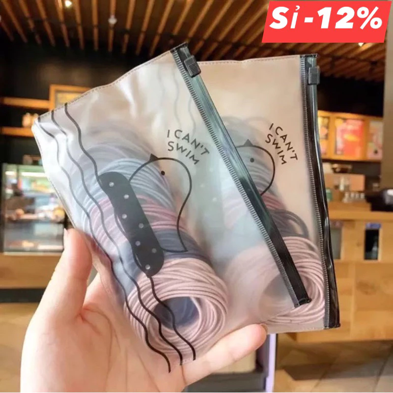 Set 90 Dây Chun Buộc Tóc Nhiều Màu - Có Túi Zip