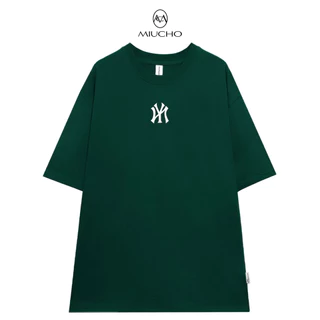 Áo Thun Unisex In Chữ NY ,Áo Phông form rộng tay lỡ unisex chất vải cotton nam nữ mặc cực chất