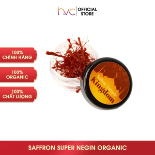 Nhụy hoa nghệ tây saffron Kingdom Herb chính hãng thượng hạng hộp 0.1g KQ