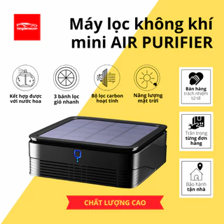 Máy Lọc Không Khí Ô Tô Năng Lượng Mặt Trời Cảm Ứng Mini 8 Bl101