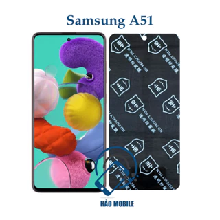 Dán chống nhìn trộm Samsung A51 - Dán cường lực dẻo nano 9H+