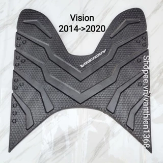 Thảm Lót Chân Xe VISION 2014->2020 Cao Su Dày