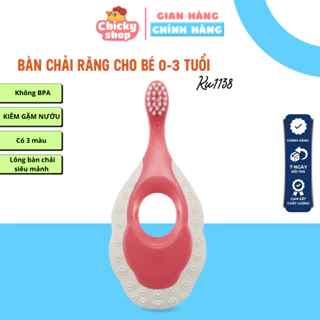 Bàn chải đánh răng cho bé từ 0-3 tuổi KU.KU DUCKBILL KU1138