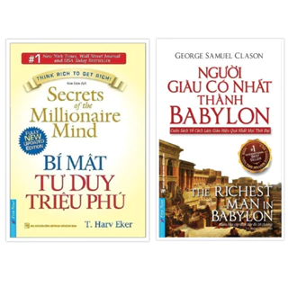 Sách - Combo Bí Mật Tư Duy Triệu Phú + Người Giàu Có Nhất Thành Babylon - First News