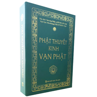 Sách - Phật Thuyết Kinh Vạn Phật - Bìa Cứng ( Khổ 30 x 20 cm )