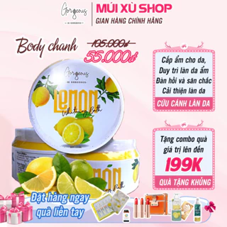 Kem Body Chanh Múi Xù Chính Hãng, Được Chiếc Xuất Từ Thiên Nhiên Giúp Dưỡng Trắng Da, Chống Nắng An Toàn Hiệu Quả