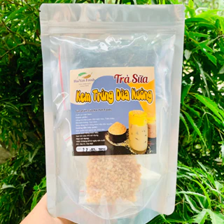 Set trà sữa tự pha kem trứng dừa nướng siêu ngon ( 6-8 ly) tặng kèm công thức nấu