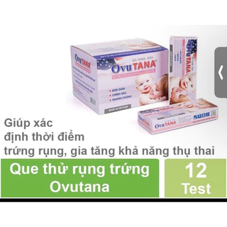 que thử rụng trứng ovutana