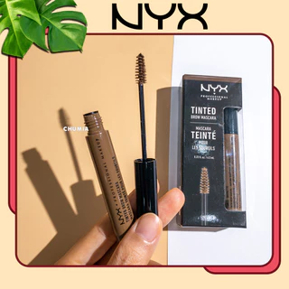 Mascara chân mày NYX tinted brow không trôi lâu trôi chống nước trang điểm mắt bộ trang điểm chính hãng MCR chumia