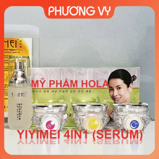 [HÀNG LOẠI 1] Mỹ phẩm Yiyimei bộ 4 sản phẩm (Serum Tinh Chất), làm mờ nám, tàn nhang, dưỡng trắng da, mỹ phẩm Yiyimei.