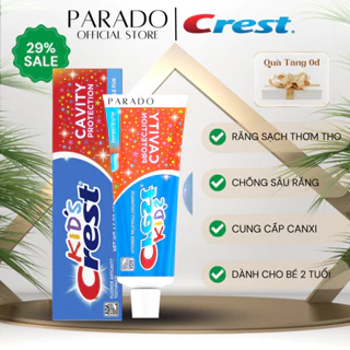 Kem Đánh Răng Cho Bé Crest Kid Cavity 130gr - Hàng Mỹ