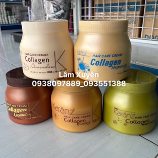 Hấp dầu COLLAGEN KARANZ 1000ml hủ nâu, hủ vàng, hủ xanh🔥FREESHIP🔥dưỡng chất mềm mượt,hương thơm ngọt ngào, lưu hương 24h