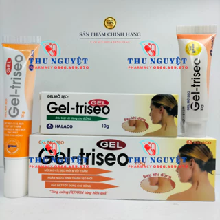 Gel-Triseo Halaco [mẫu mới] – Cải Thiện Làm Lành Và Mờ Sẹo Cũ, Sẹo Lồi, Vết Thâm, Đặc Biệt Dùng Tốt Cho Bỏng