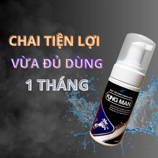 BỌT VỆ SINH NAM GIỚI KINGMAN DUNG DỊCH VỆ SINH NAM LÀM SẠCH AN TOÀN HIỆU QUẢ