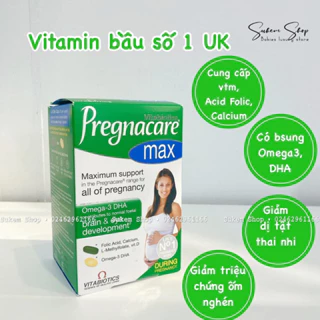 Vitamin bầu Pregnacare Max hộp 84 viên