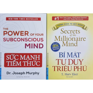 Sách Combo 2 Cuốn: Bí Mật Tư Duy Triệu Phú và Sức Mạnh Tiềm Thức