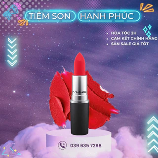 Son MAC Lipstick màu 315 Lasting Passion - TIỆM SON HẠNH PHÚC