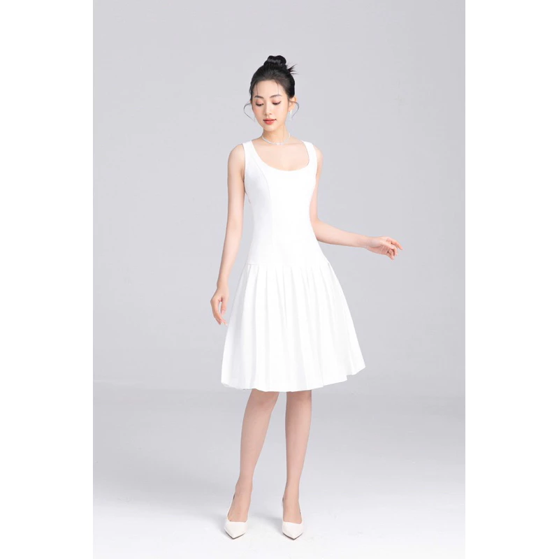 [ Chính Hãng ] Đầm không tay nữ thiết kế cao cấp NEM Fashion 16522 giá tố