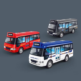 [nhiều mẫu]Mô hình đồ chơi xe bus âm thanh đèn tỉ lệ 1:43